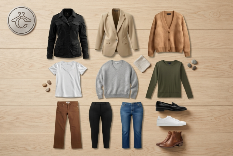 A Simple Casual Capsule Wardrobe for Everyday Life