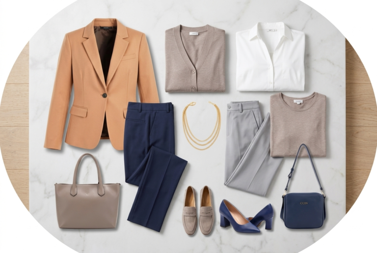 Neutral Workwear Capsule for Everyday Office Style