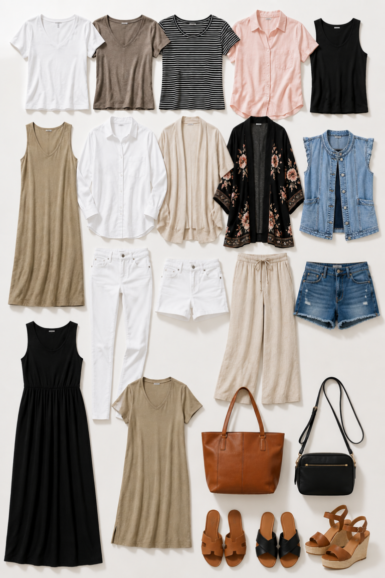 Effortless Summer Capsule Wardrobe: Timeless Pieces You’ll Wear All Season